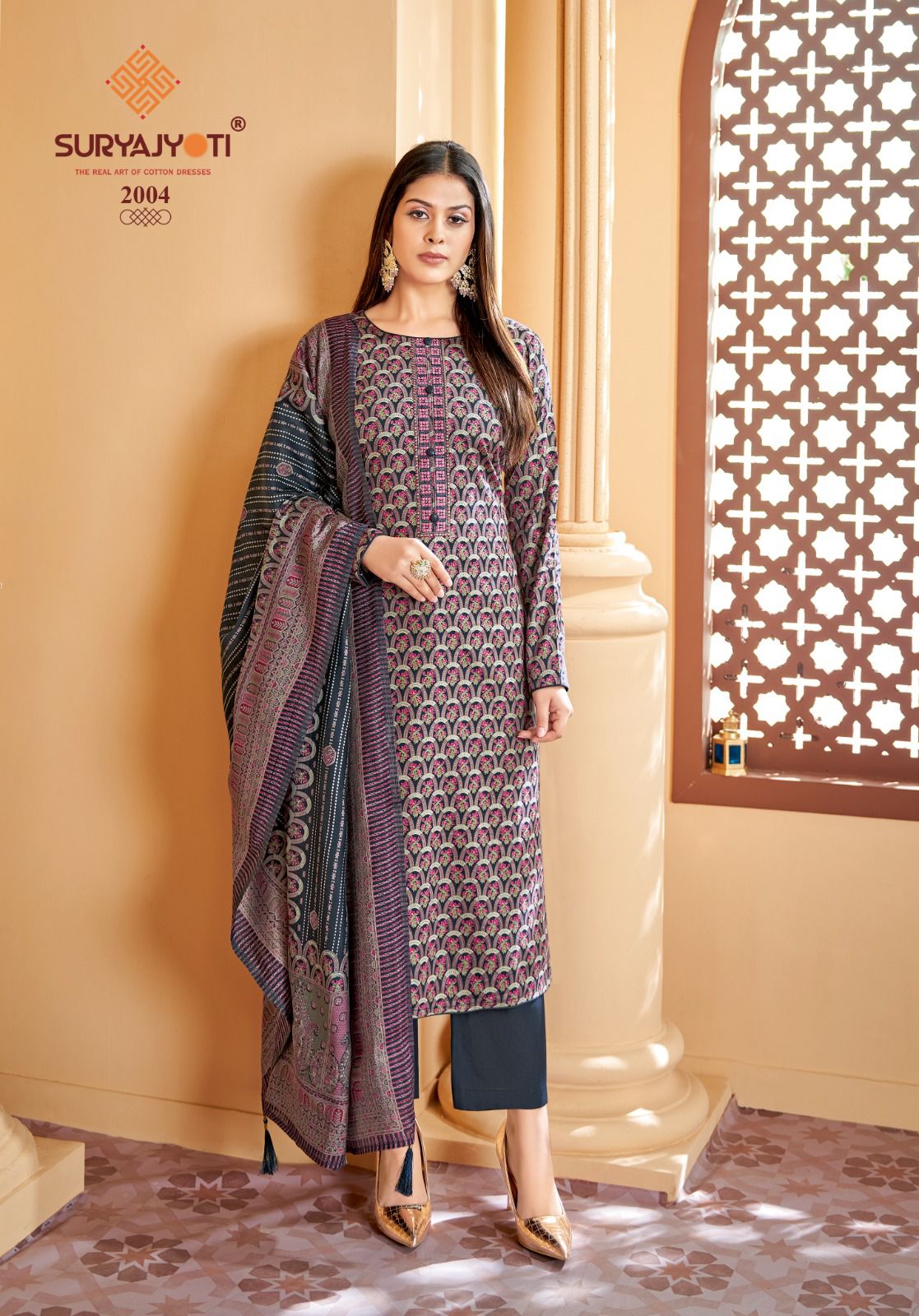 Suryajyoti Kalki Vol 2 Jam Satin Dress Material Catalog
